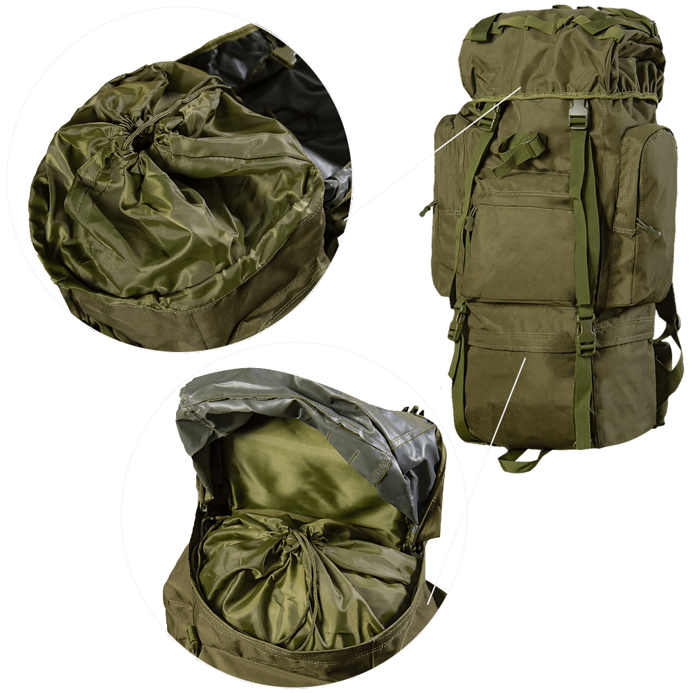 Рюкзак BigBag 80L Oxford PVC Олива
