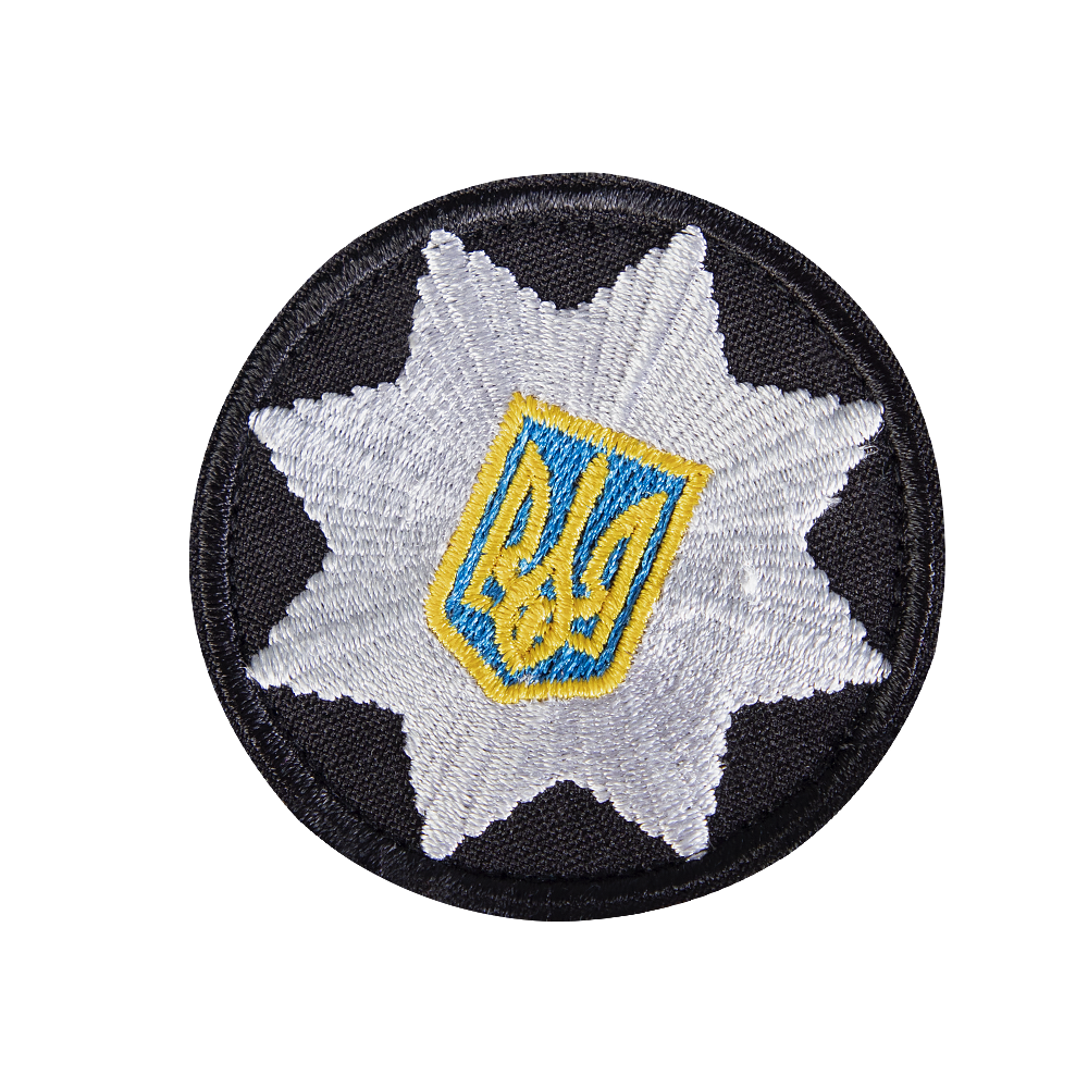 Кокарда/липучка NPU Чорна