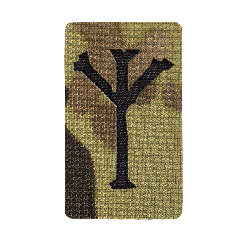 Патч Camotec Альгіз (прямокутний) Multicam