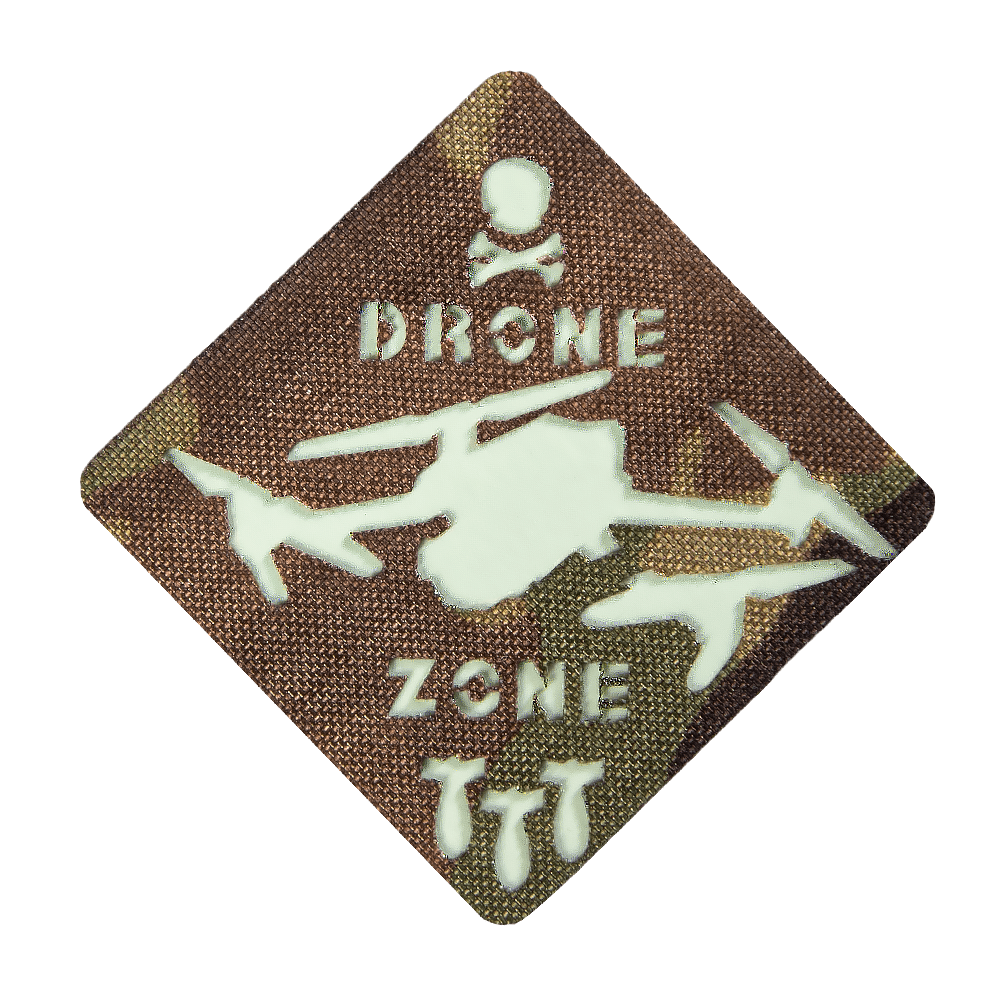 Патч Camotec Dron Zone Multicam/Люмін