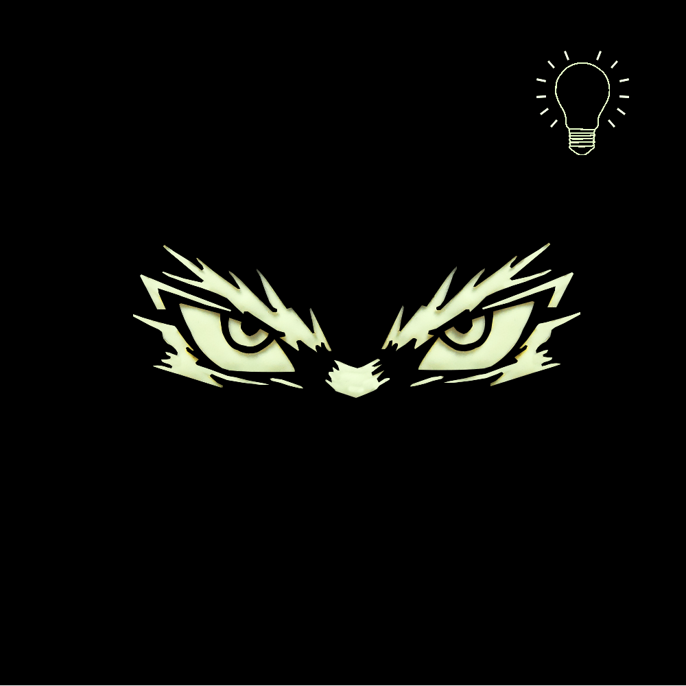 Патч Camotec Очі Сови (2.5*8) Піксель/Люмін