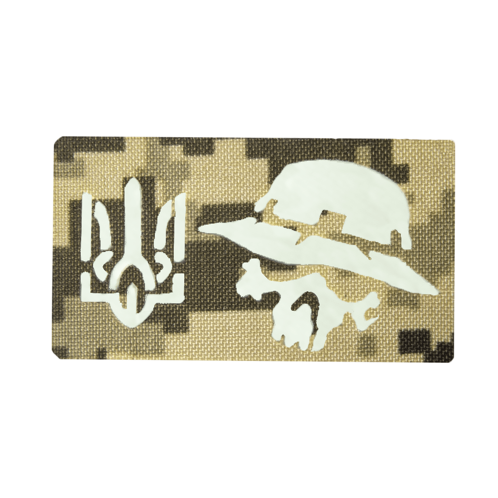 Патч Camotec Панамич (4.5*8) Піксель/Люмін