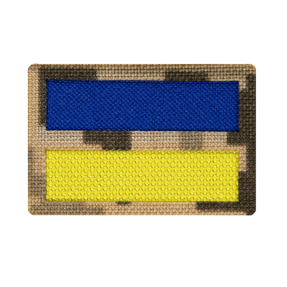 Патч Camotec прапор України (4.5*3) Піксель