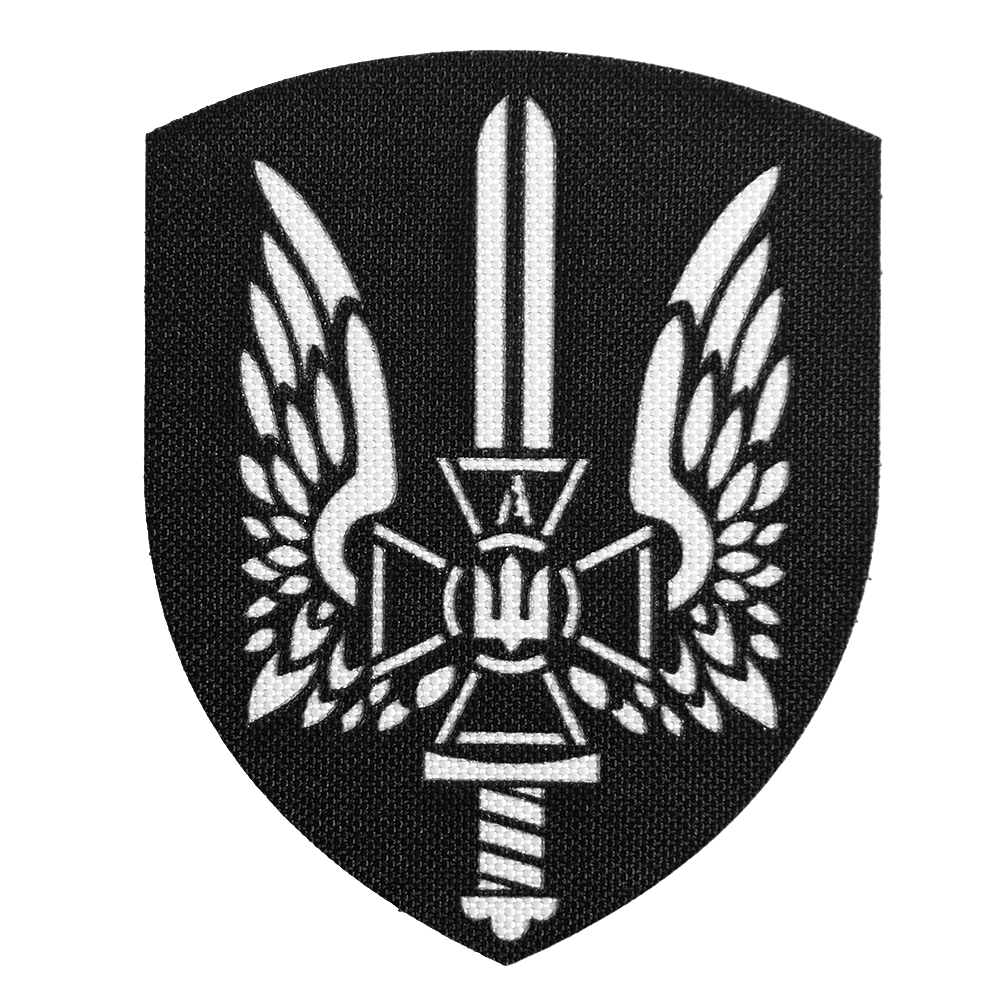 Шеврон Camotec СБУ (7*9) Чорний