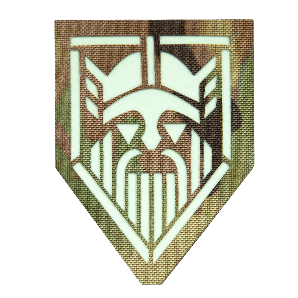 Патч Camotec Вікінг (6*8) Multicam/Люмін