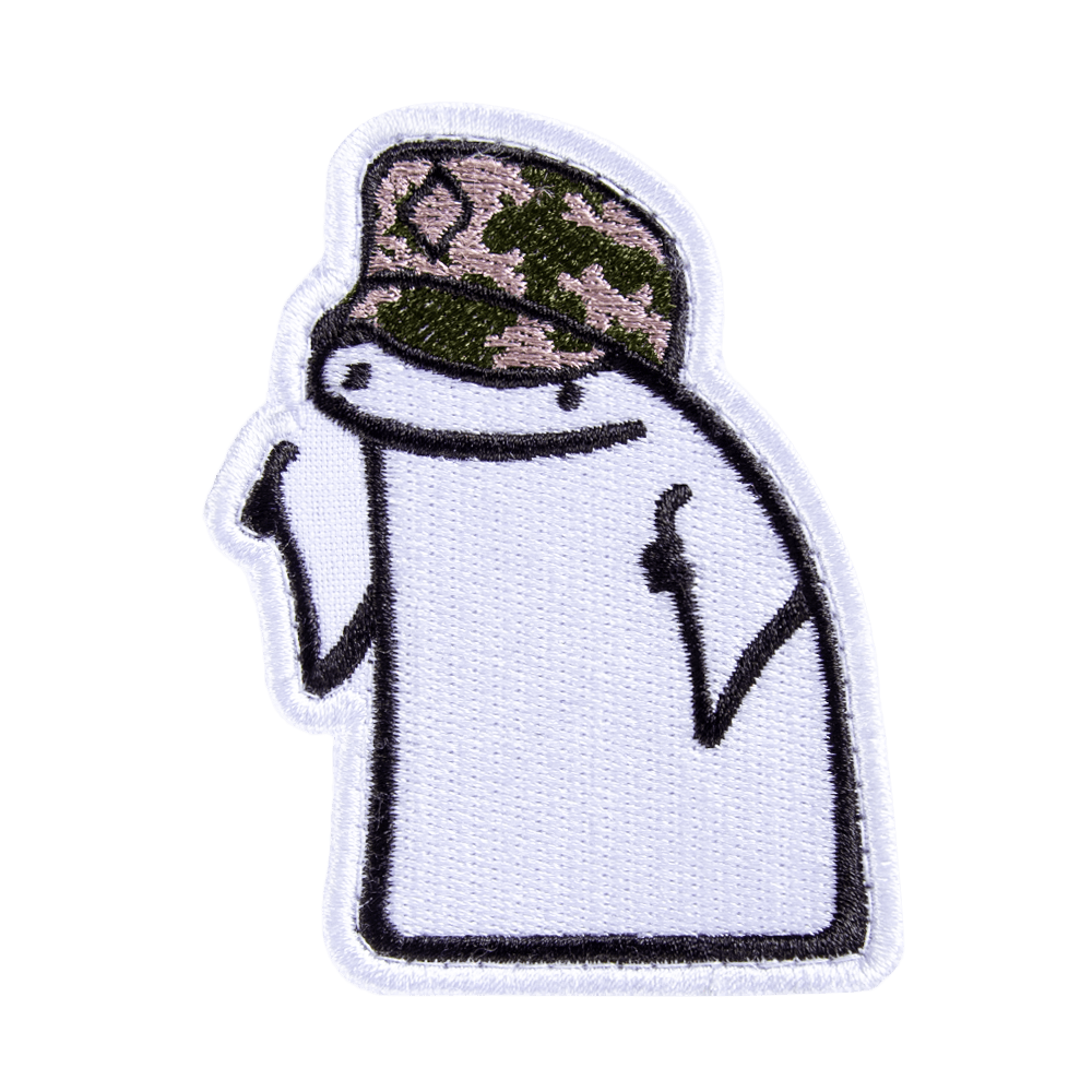 Патч Флорк Солдат Білий