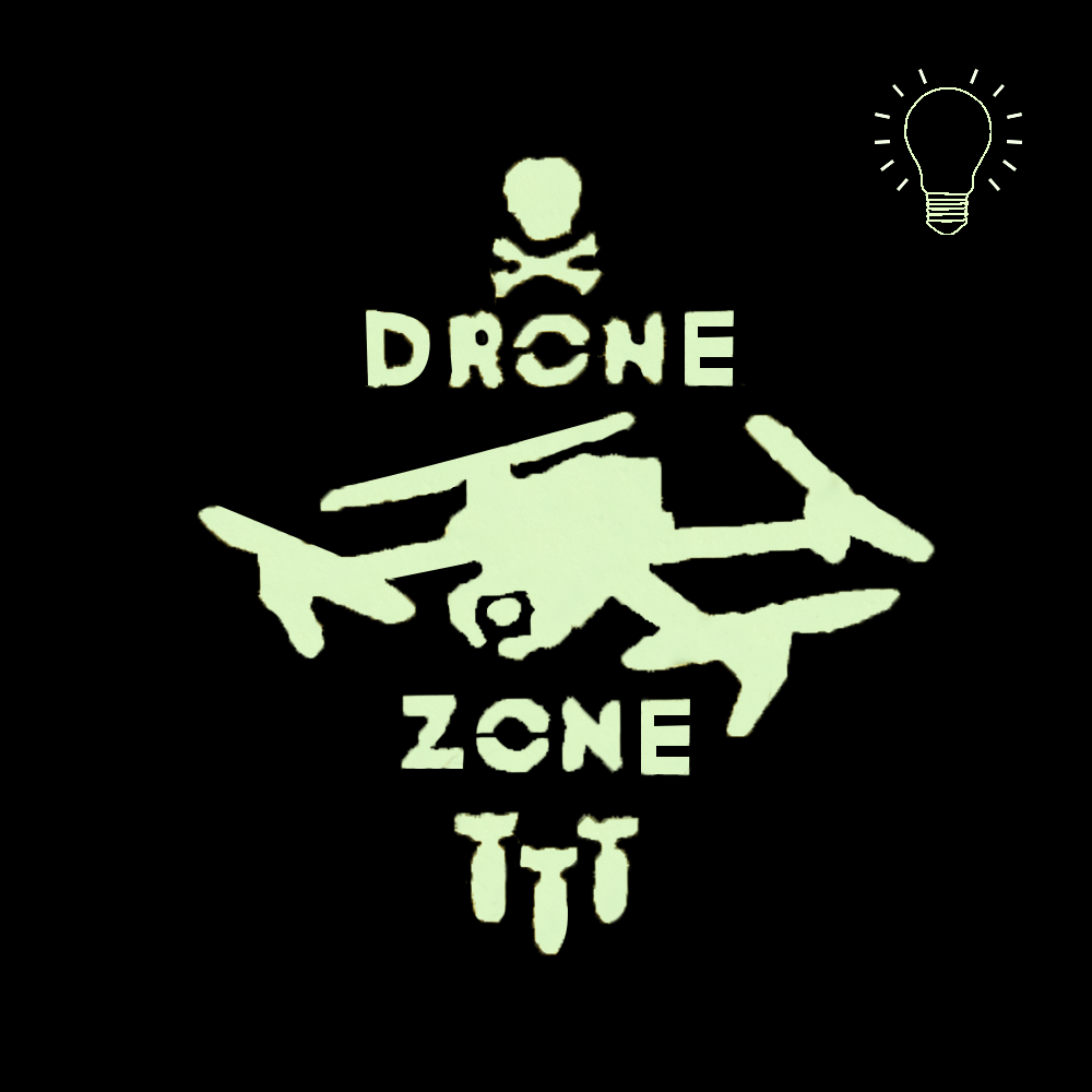 Патч LC Dron Zone MC/Люмін