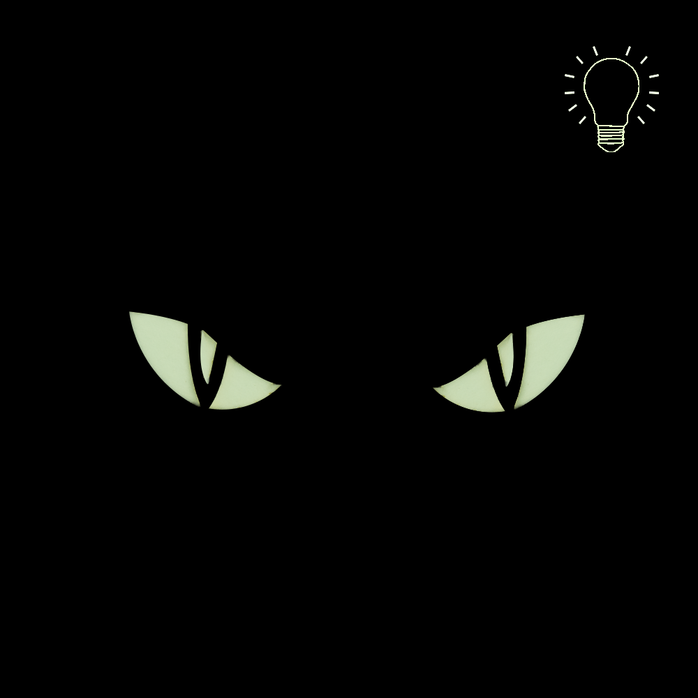 Патч LC Очі Кота Хижак/Люмін