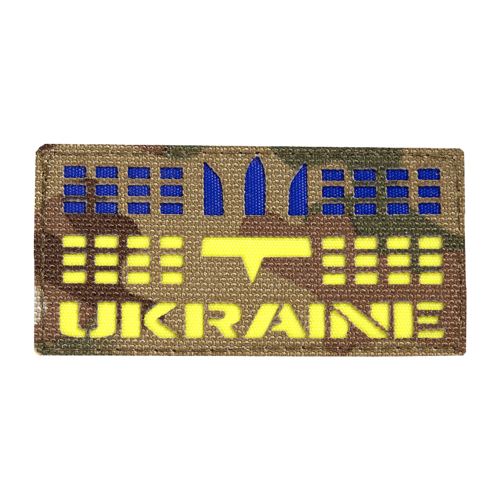 Патч LC Прапор України з гербом Multicam