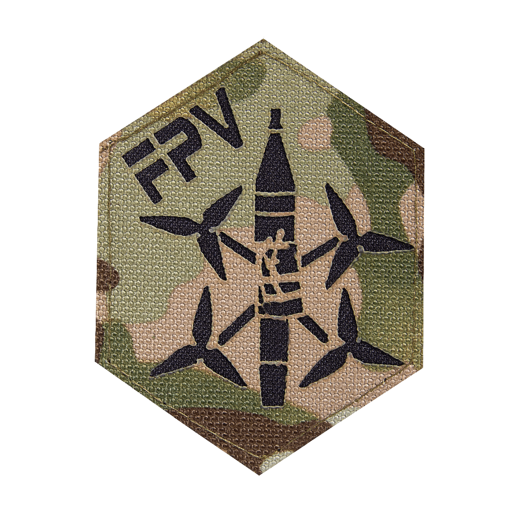 Патч LC FPV Dron Multicam