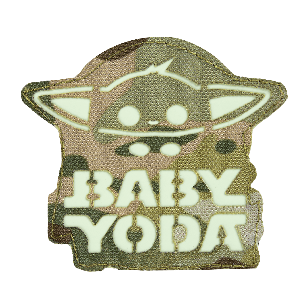 Патч LC Baby Yoda Multicam