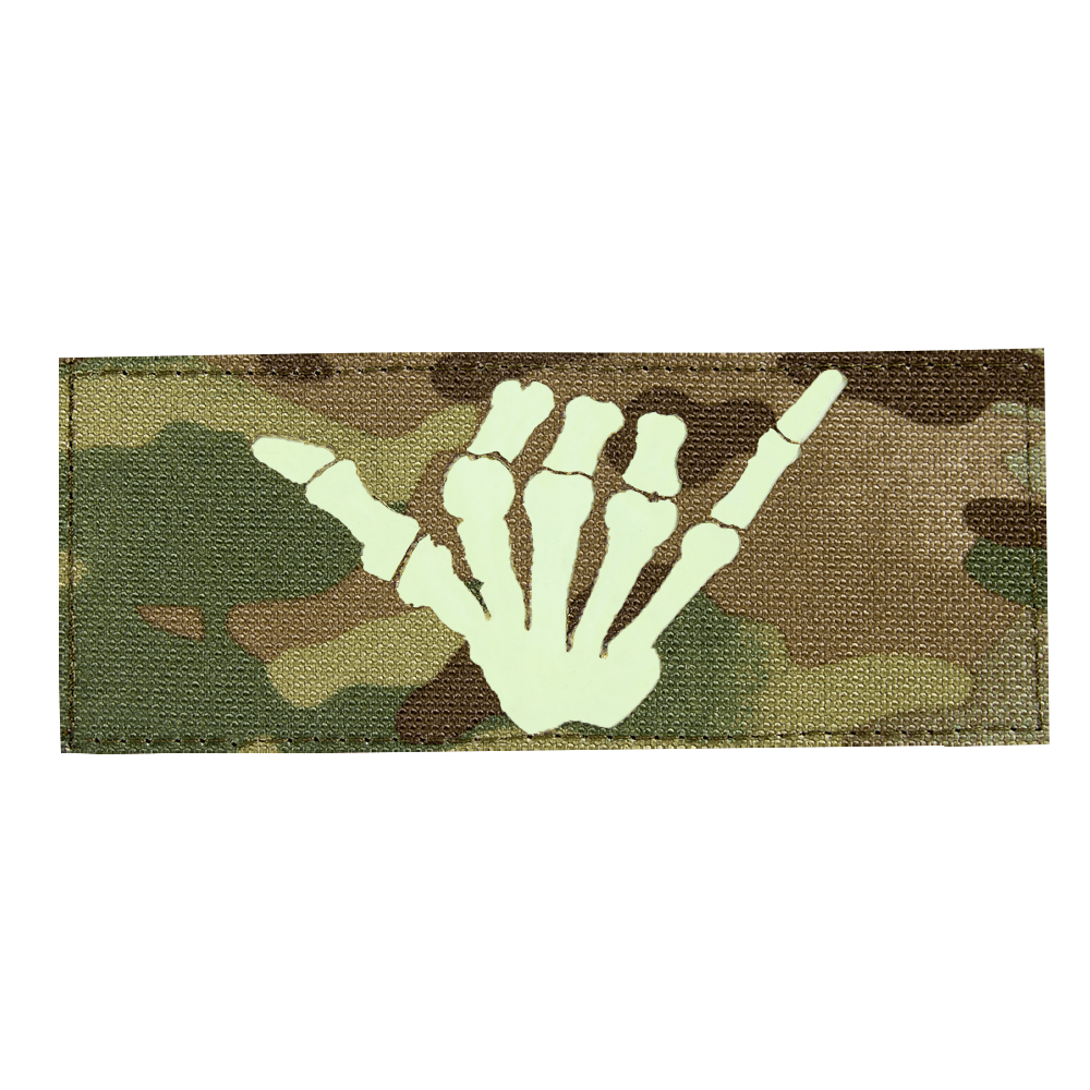 Патч LC Рука Шака Скелет Multicam