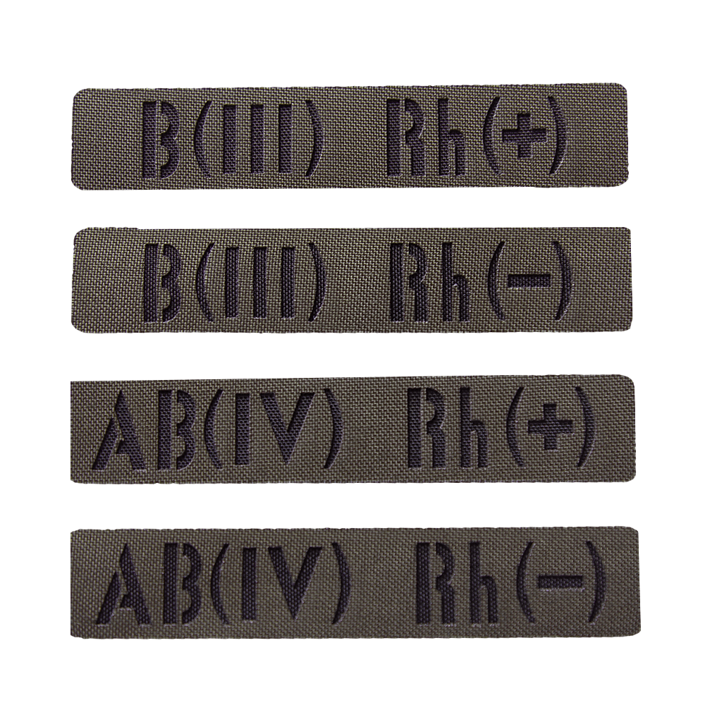 Патч Camotec Група крові (2.5*13) Army Olive