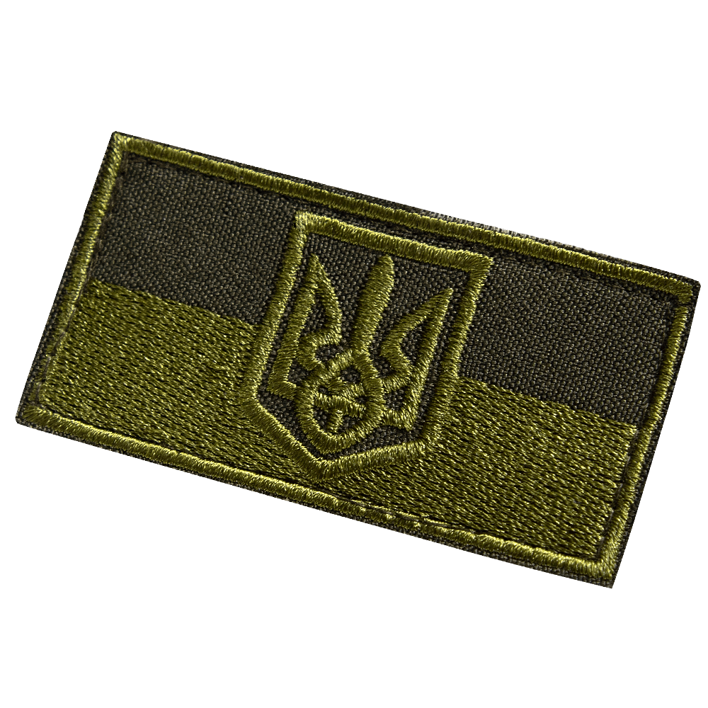 Патч/липучка Прапор України Олива