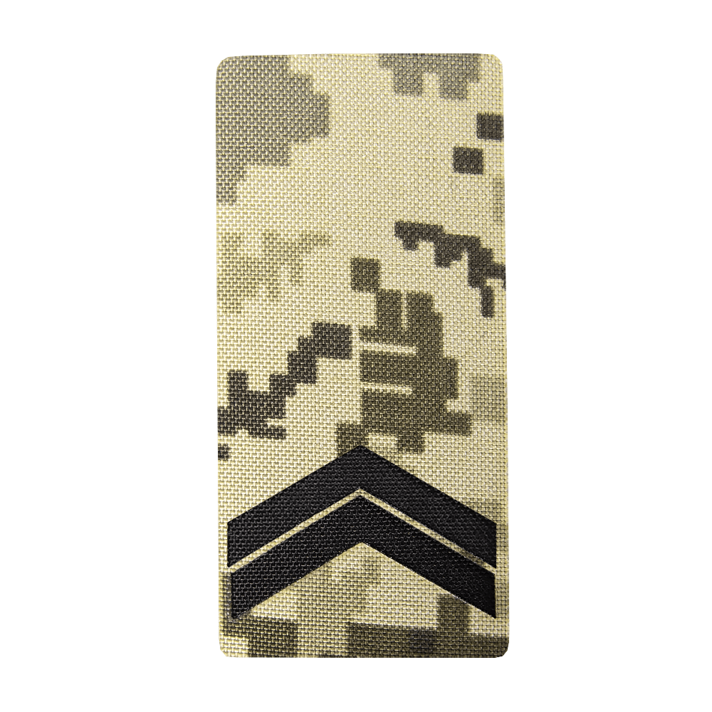 Погон Camotec Молодший Сержант (5*10) Піксель