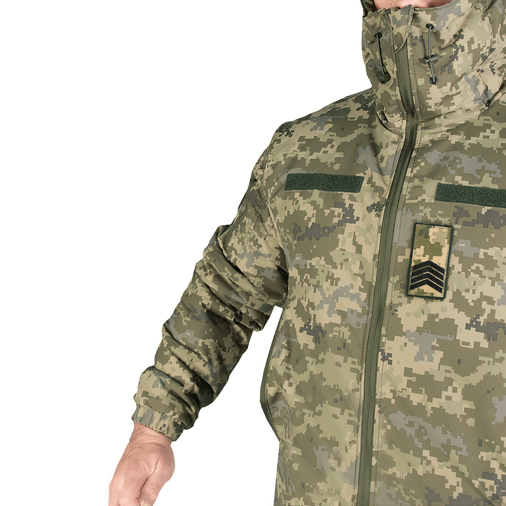 Погон/липучка ЗСУ Старший Сержант Піксель