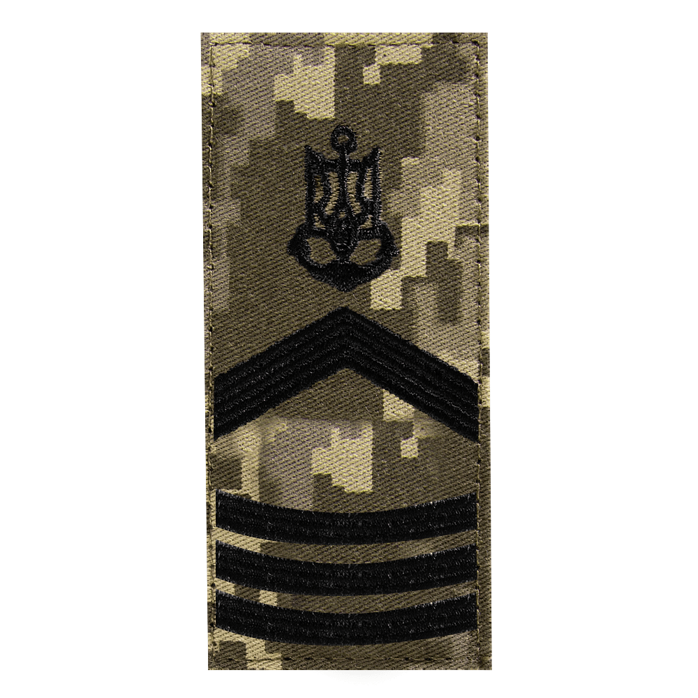 Погон ВМС Старший мічман Піксель