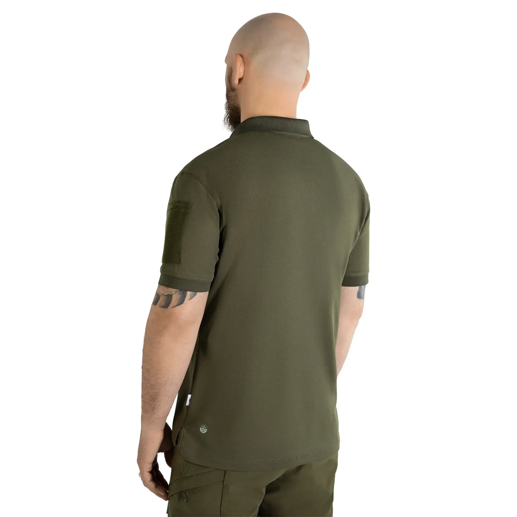 Поло Army ID 2.0 CoolPass Pique LT Олива