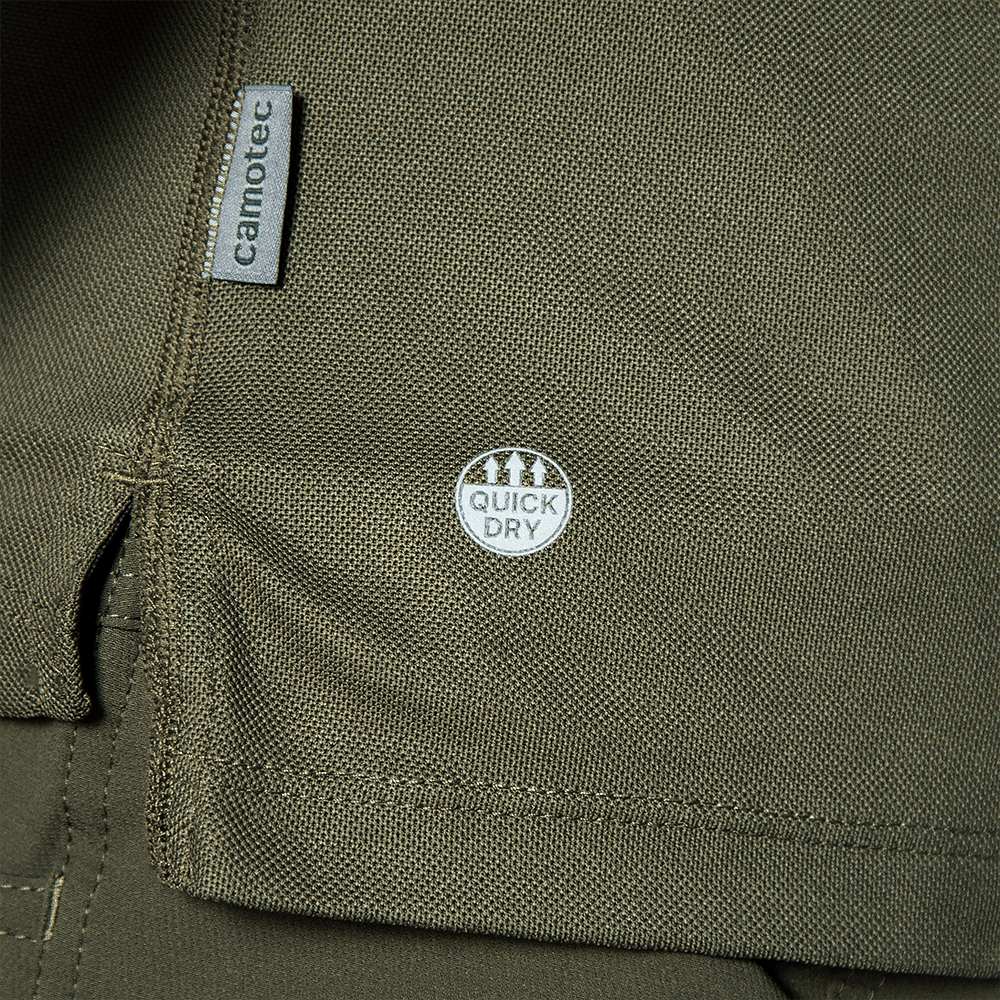 Поло Army ID 2.0 CoolPass Pique LT Олива