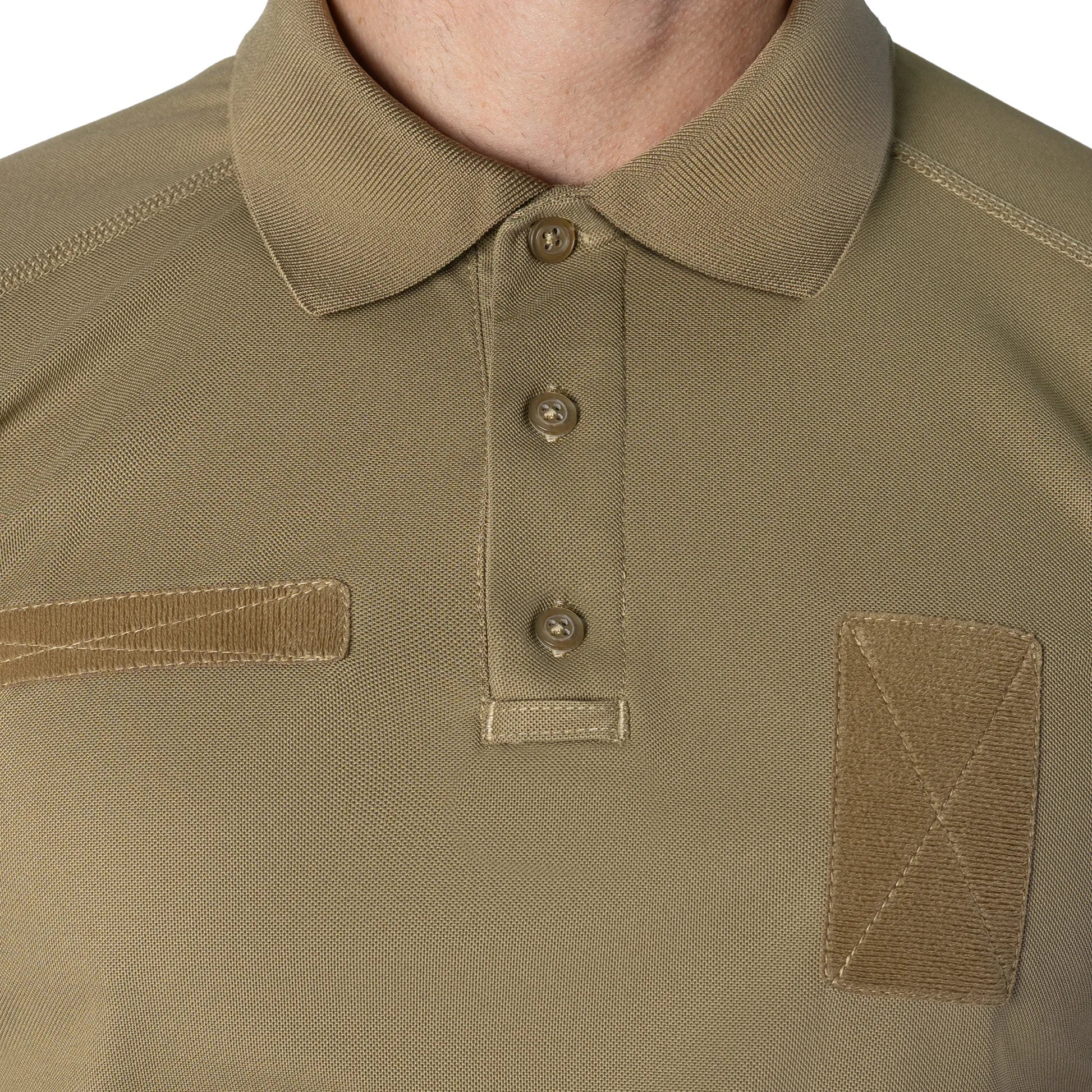 Поло Army ID 2.0 CoolPass Pique LT Tan