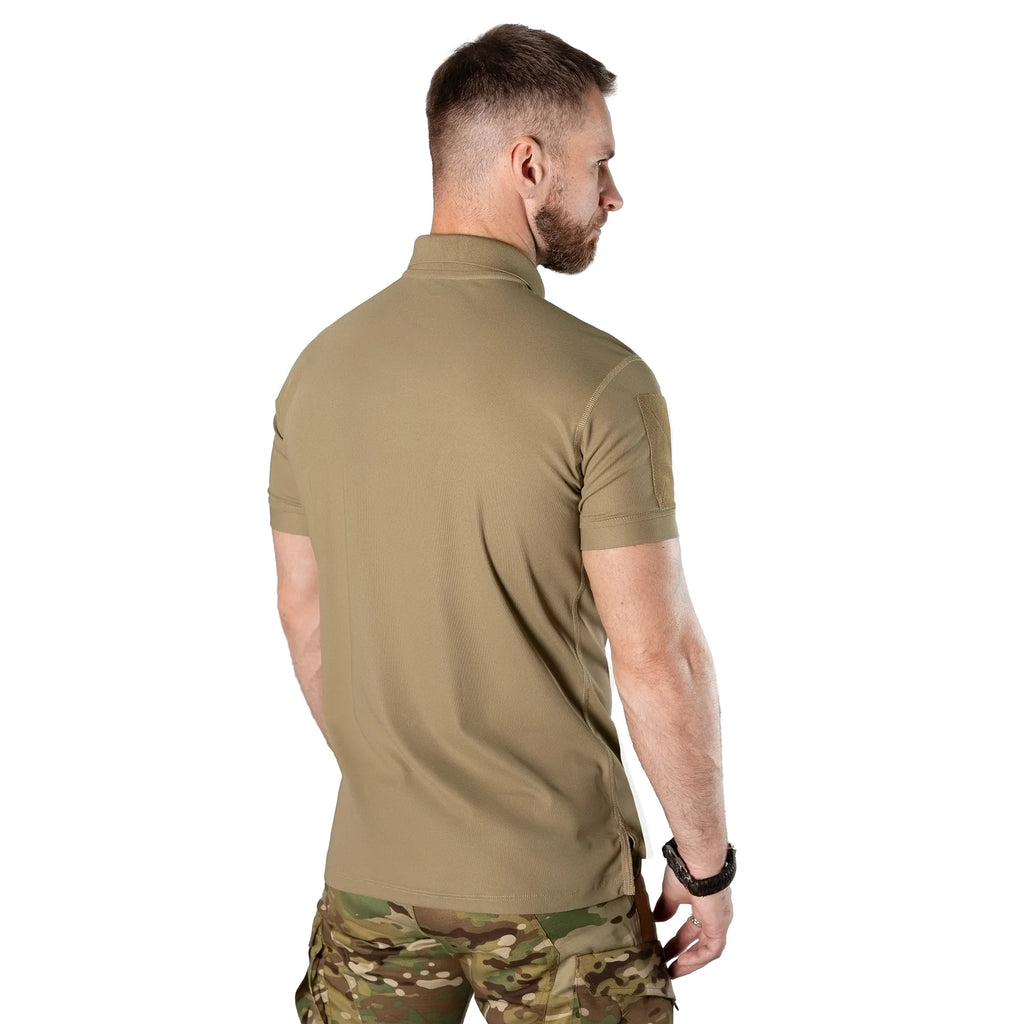 Поло Army ID 2.0 CoolPass Pique LT Tan