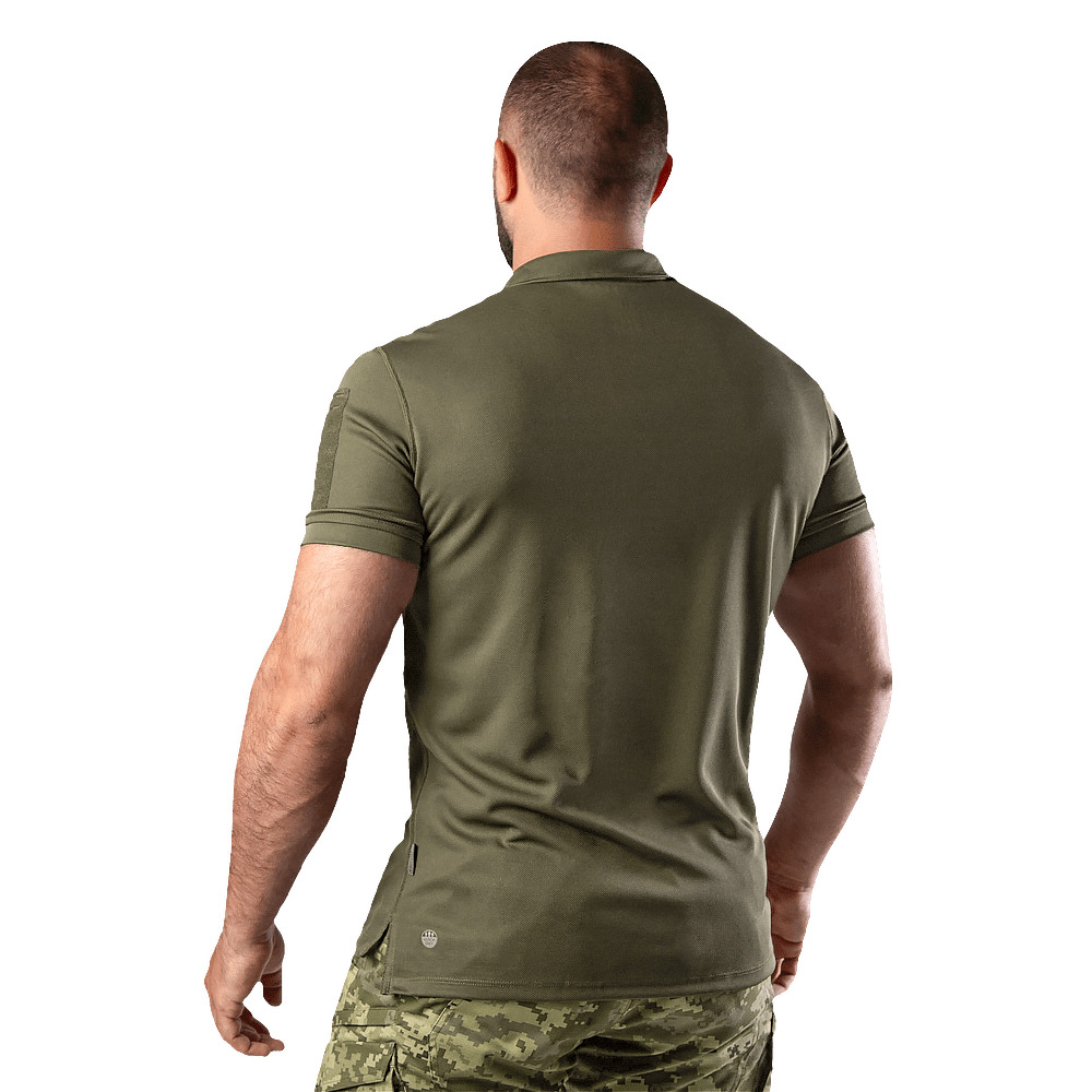 Поло Army ID Олива