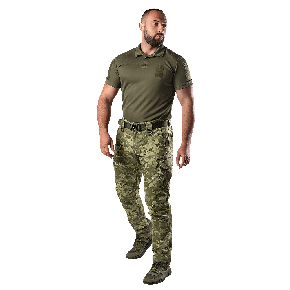Поло Army ID Олива