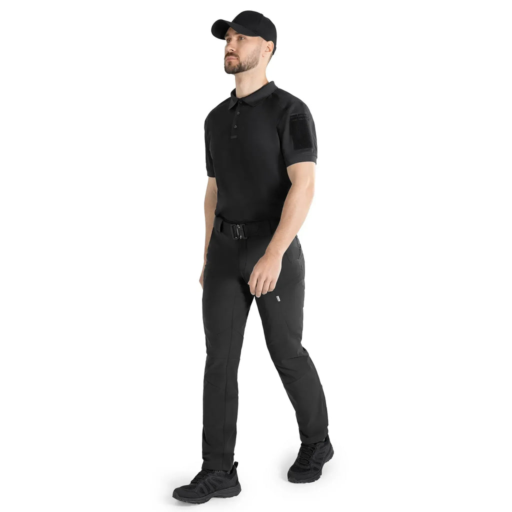 Поло Patrol 2.0 CoolPass Pique LT Чорне