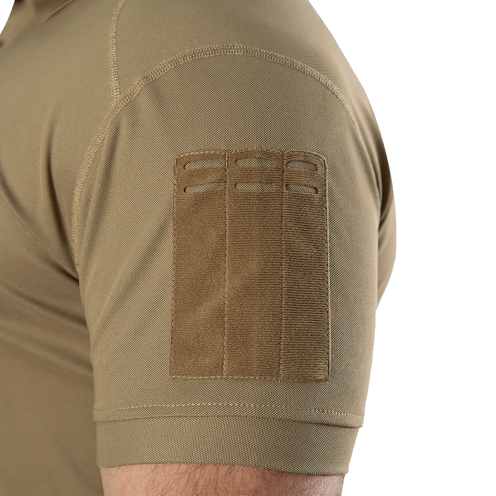 Поло Patrol 2.0 (perf.) CoolPass Pique LT Tan