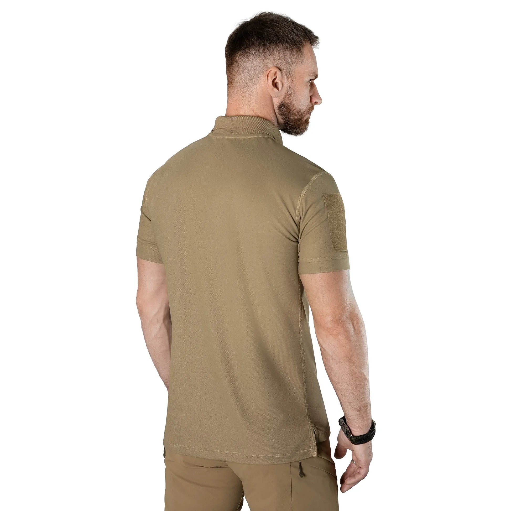 Поло Patrol 2.0 (perf.) CoolPass Pique LT Tan