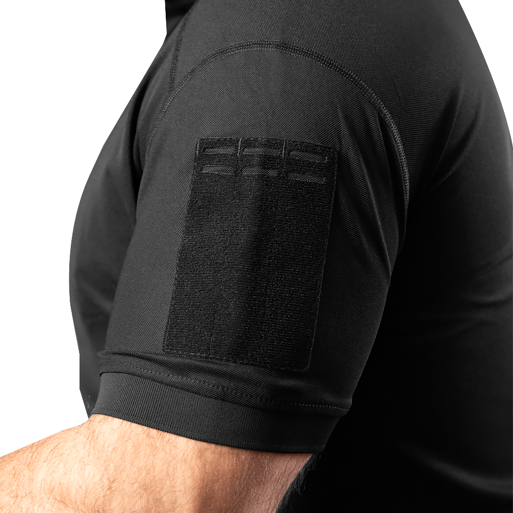 Поло Patrol 2.0 CoolPass Pique LT Чорне