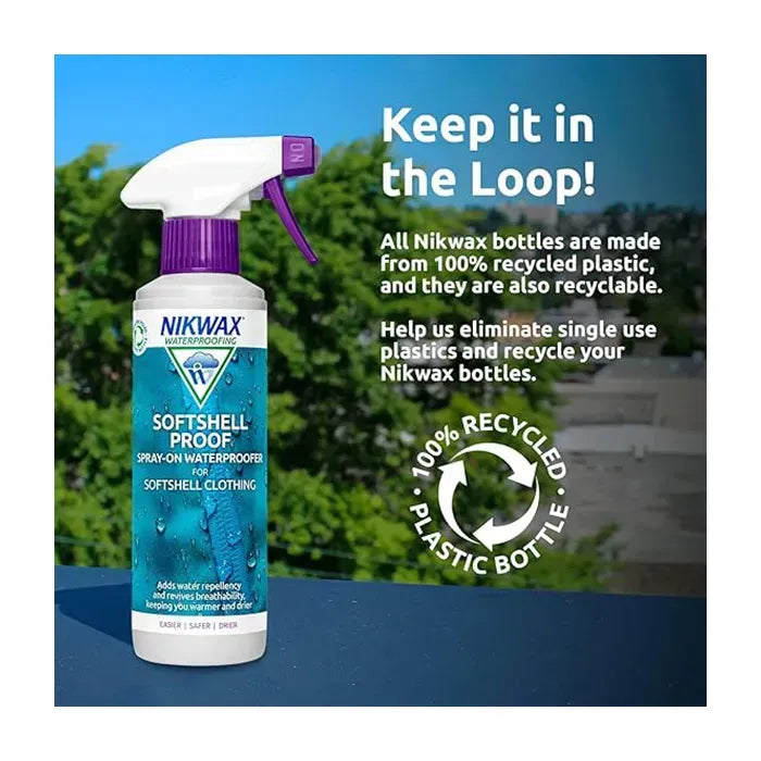 Просочення Nikwax SoftShell Proof Spray-on 300ml