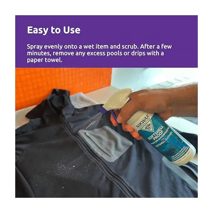 Просочення Nikwax SoftShell Proof Spray-on 300ml