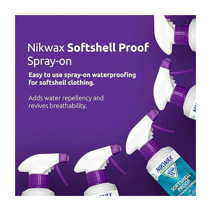 Просочення Nikwax SoftShell Proof Spray-on 300ml