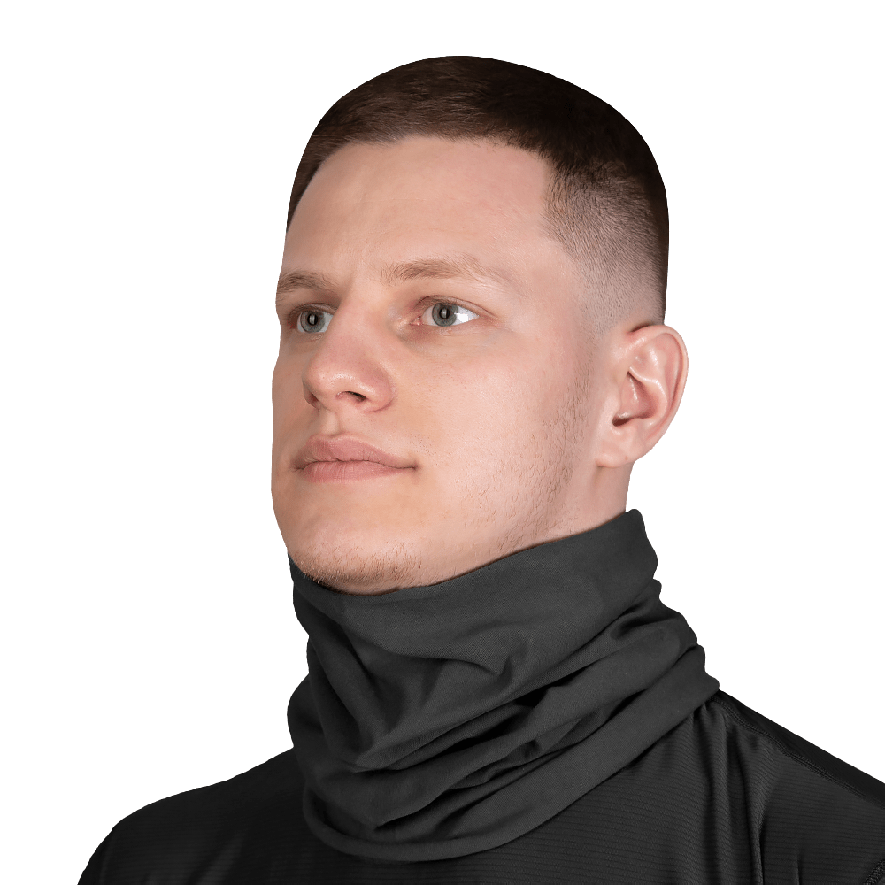 Шарф-труба Eco 100%  Cotton Black