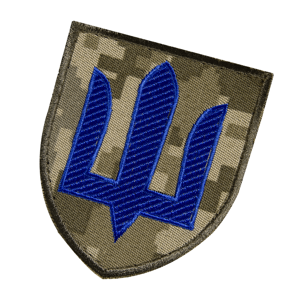 Шеврон ЗСУ механізовані війська Піксель