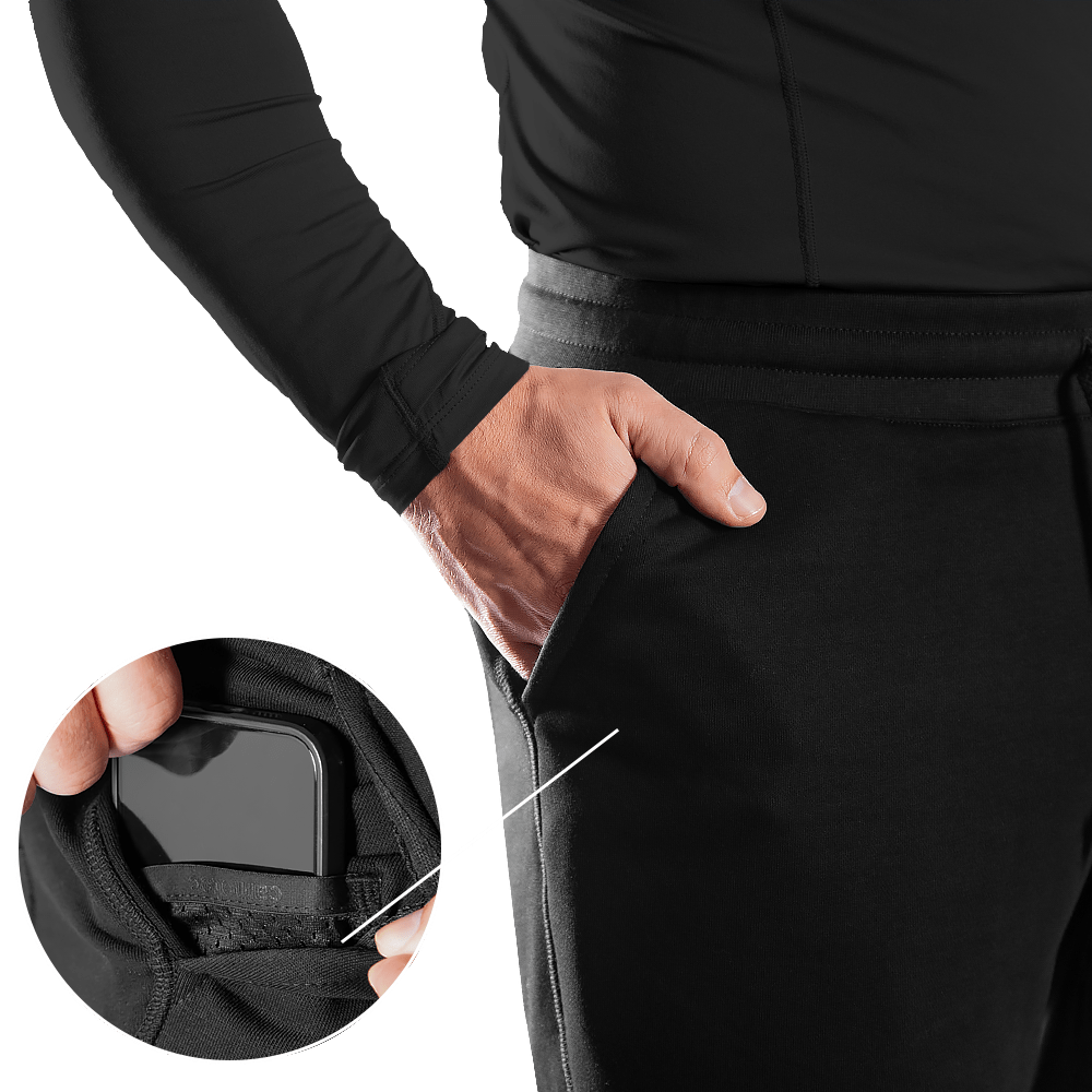 Шорти FitPro Cotton Чорні