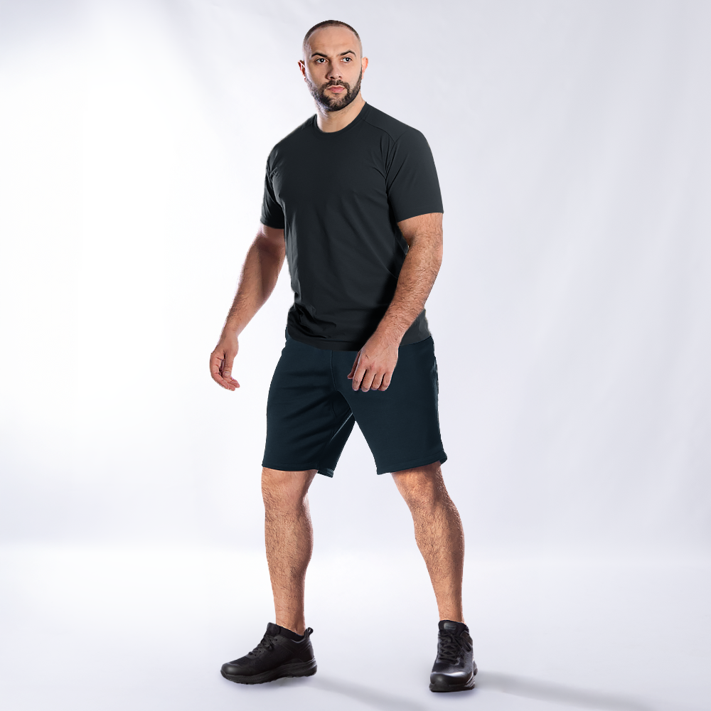 Шорти FitPro Cotton Сині