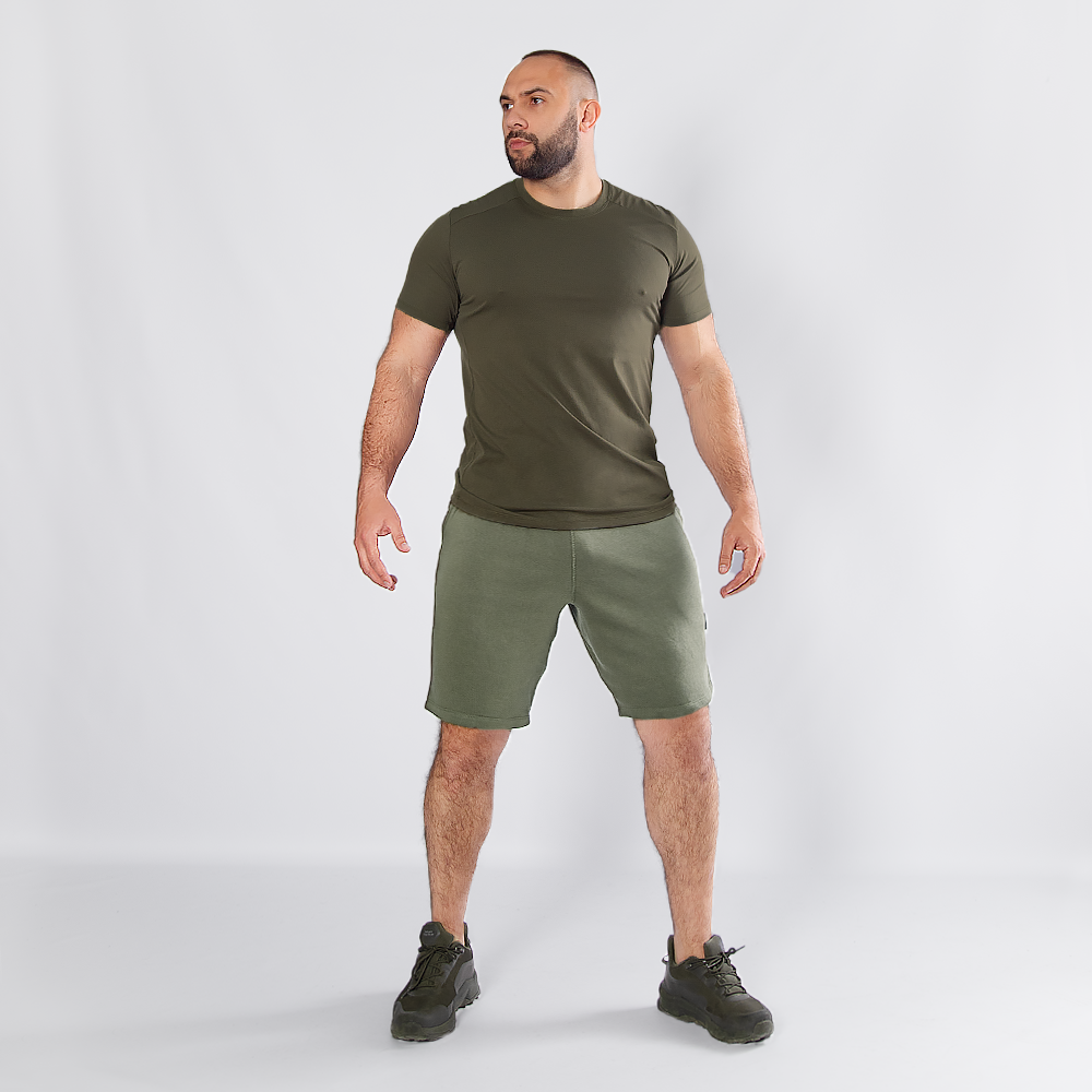 Шорти FitPro Cotton Хакі