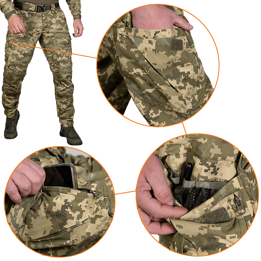 Штани Герць Poplin Піксель