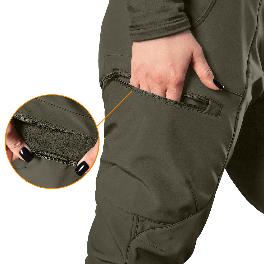 Штани Pani SoftShell Олива