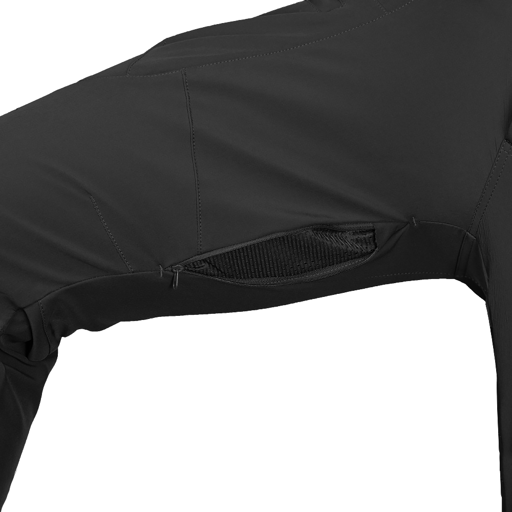 Штани SoftShell Vent Mesh Чорні