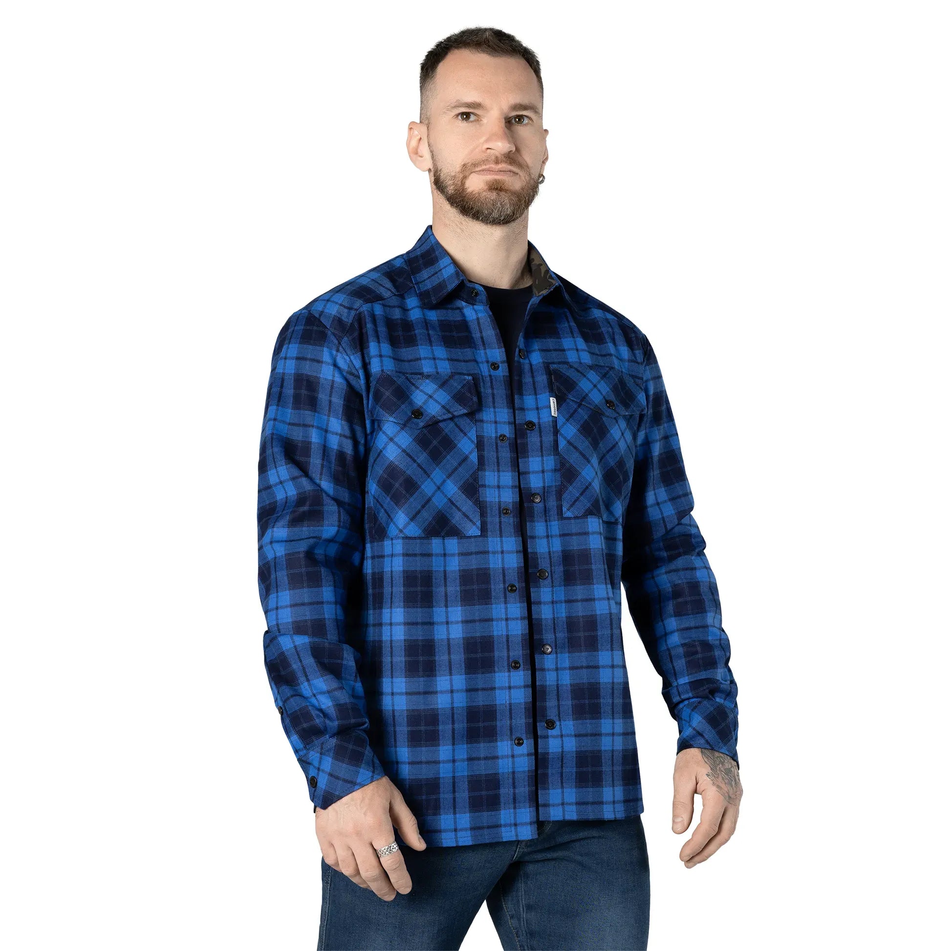 Сорочка “Буревій” Blue/Black