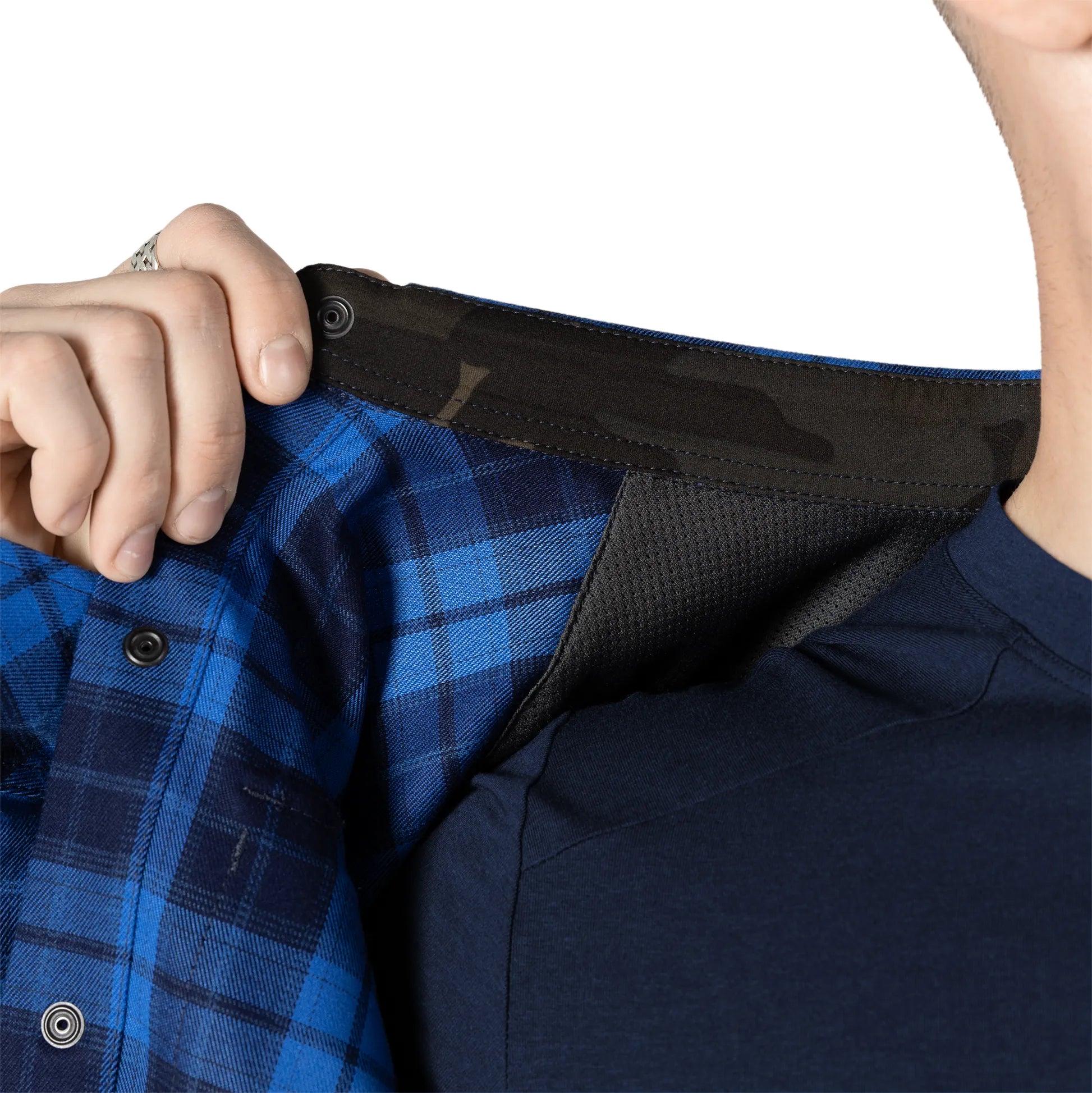 Сорочка “Буревій” Blue/Black