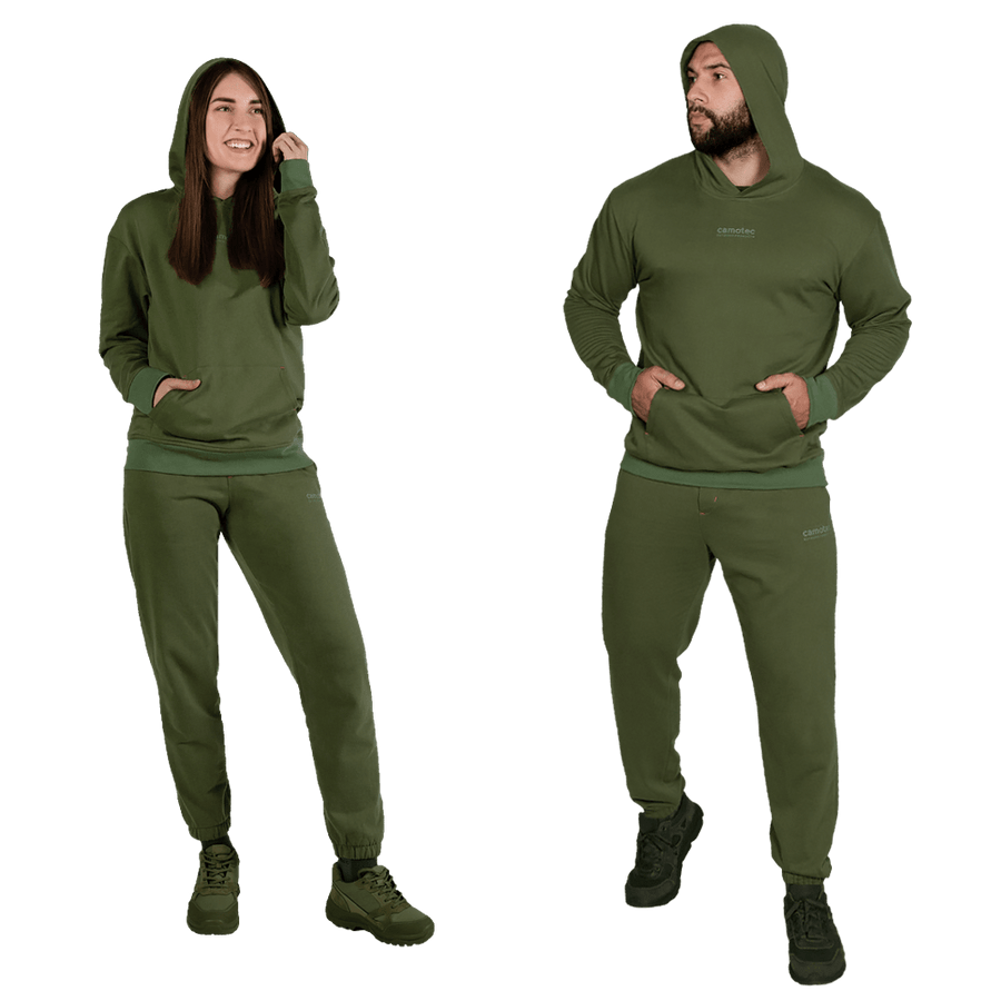 Спортивний костюм Basic Hood Олива