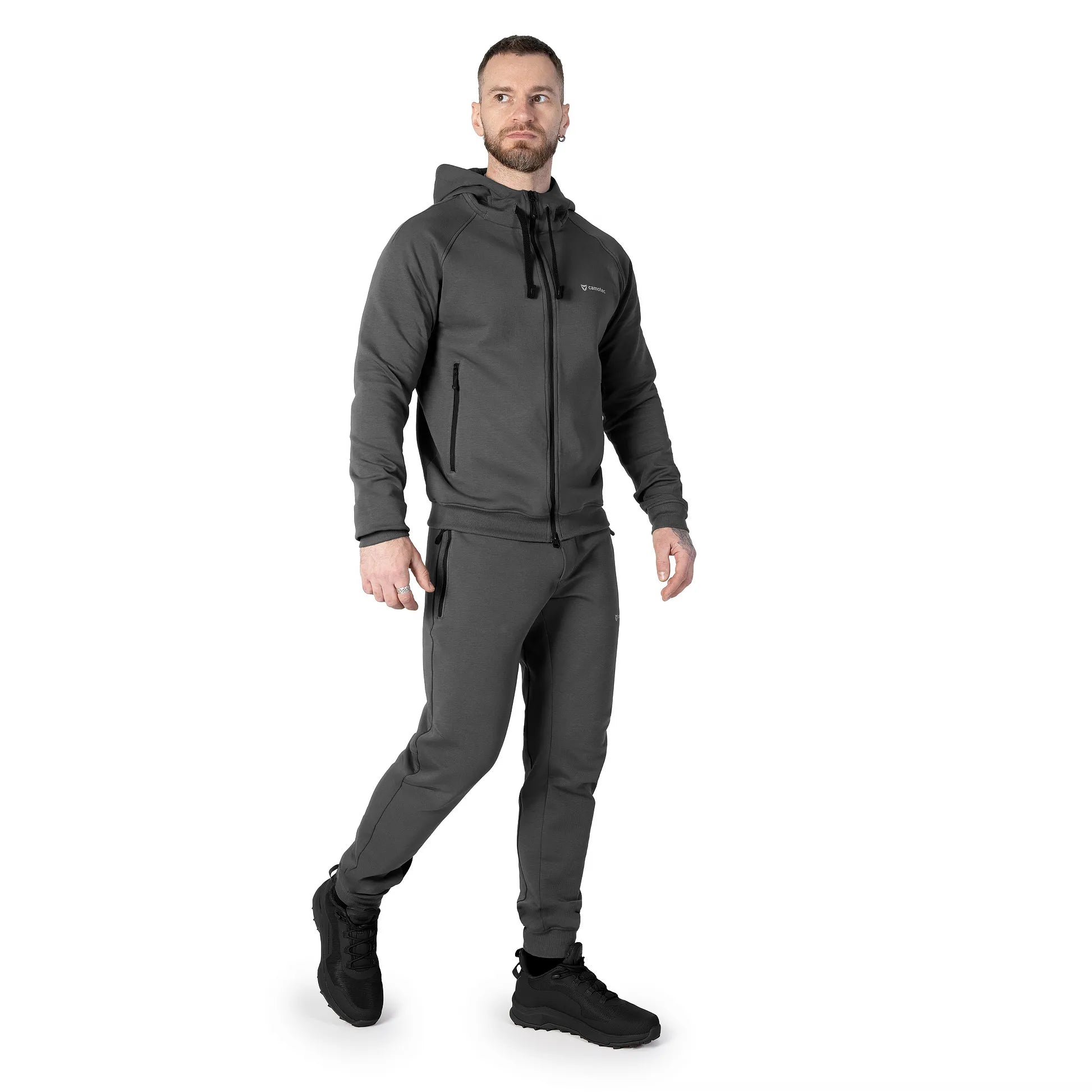 Комплект спортивний FitPro (9606+9601) Графіт