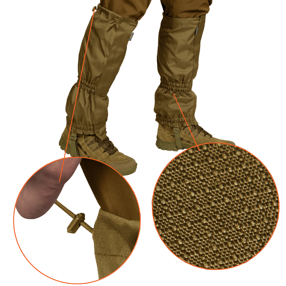 Тактичні гамаші Camotec Койот
