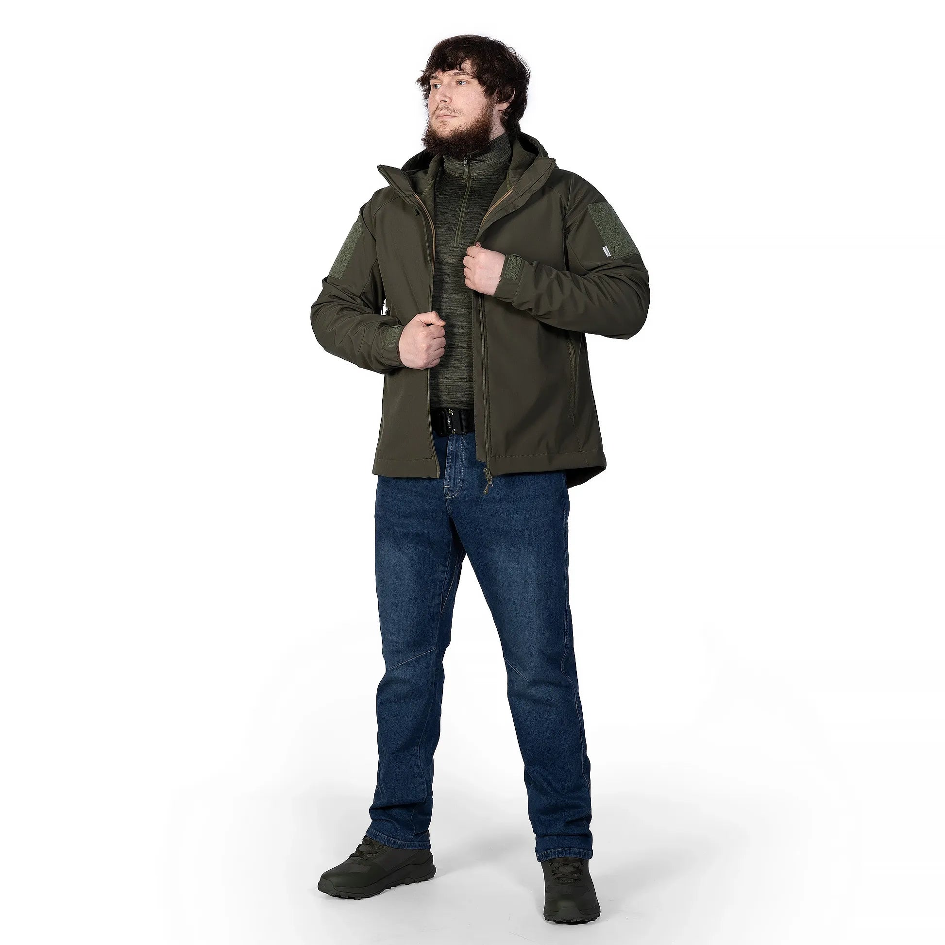 Кофта Hawk Polarheat QS Pro Олива Меланж